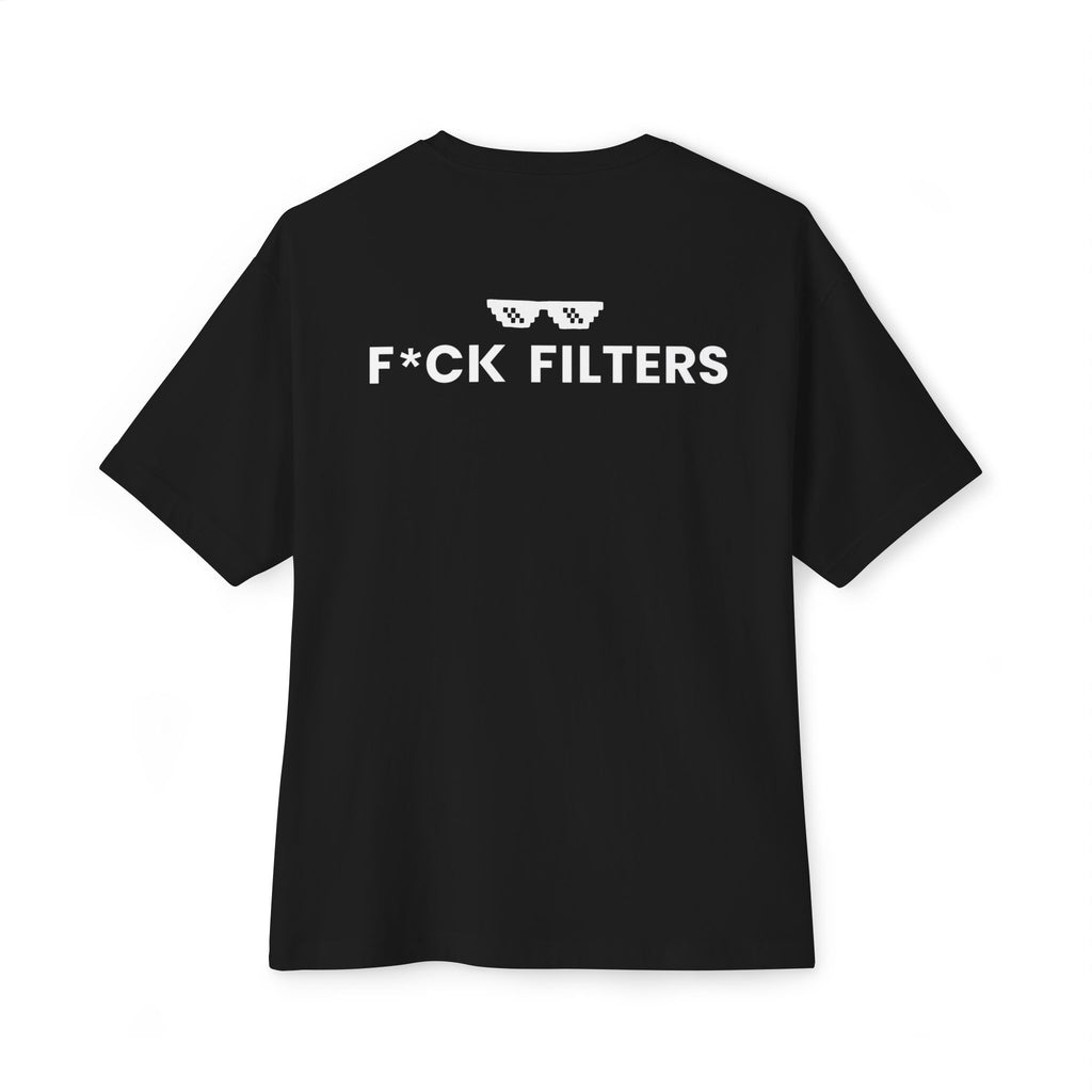 F*CK FILTERS BLACK TEE